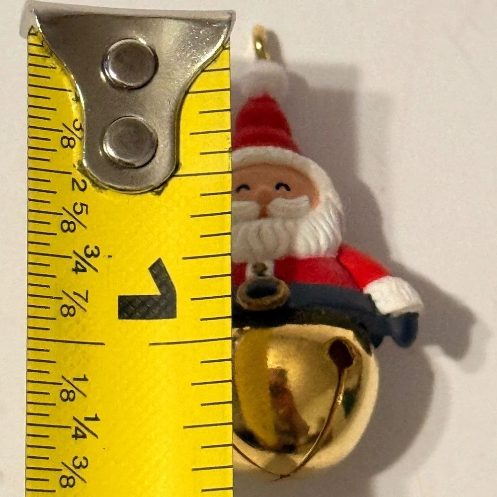 Hallmark Keepsake 1996 Christmas Bells Santa Claus Ornament Ed Seale 2nd Series